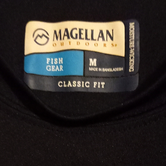MEN'S MAGELLAN OUTDOOR FISHING SHIRT LONG SLEEVE MEDIUM PREVIOUSLY WORN. - Picture 3 of 3